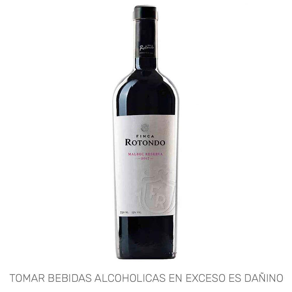 Vino Tinto FINCA ROTONDO Malbec Reserva Botella 750ml