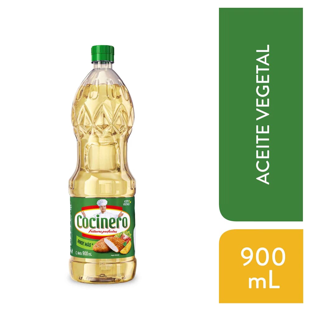 Aceite Vegetal COCINERO Botella 900ml