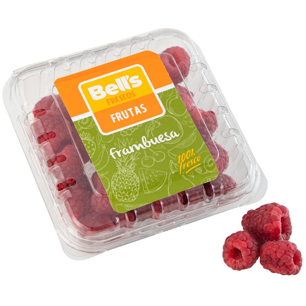 Frambuesa BELL'S Bandeja 100g
