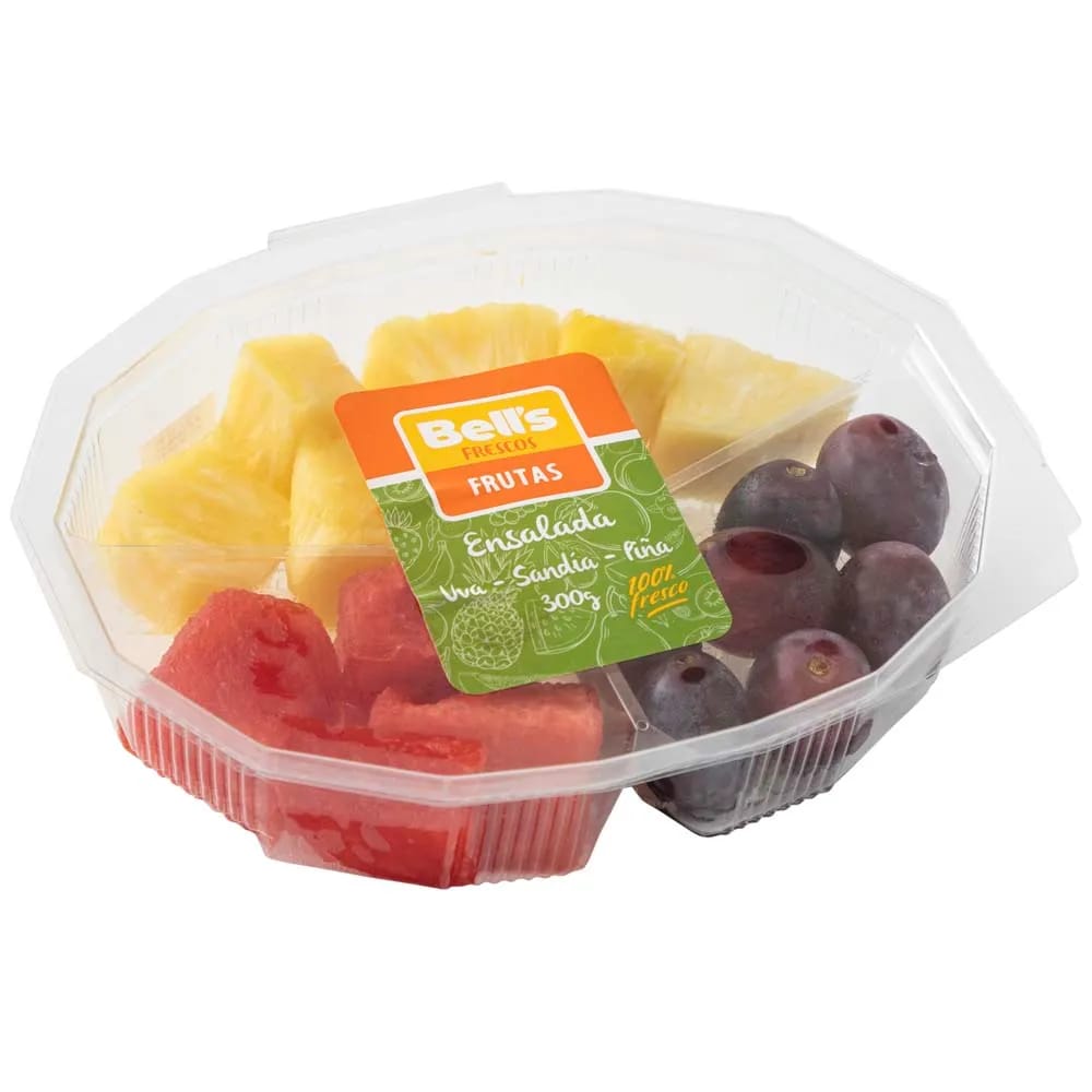 Ensalada de Uva, Sandía y Piña BELL'S Bandeja 300g aprox.