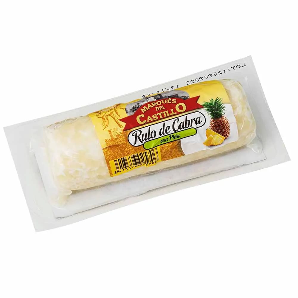 Queso Rulo Cabra MARQUES DEL CASTILLO con Piña Paquete 110g
