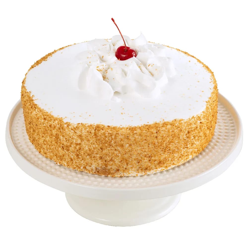 Torta Tres Leches Mediana de Coco y Fresa x un