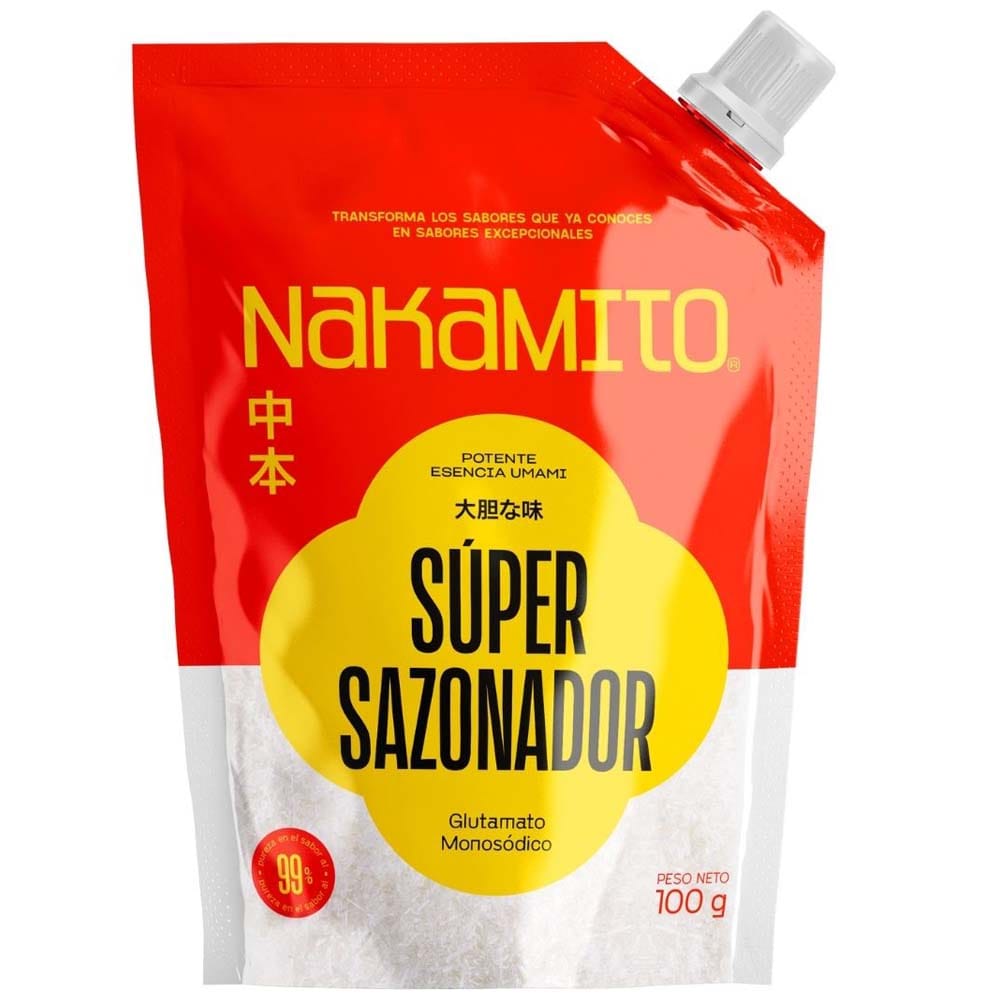 Glutamato Monosódico NAKAMITO Doypack 100g