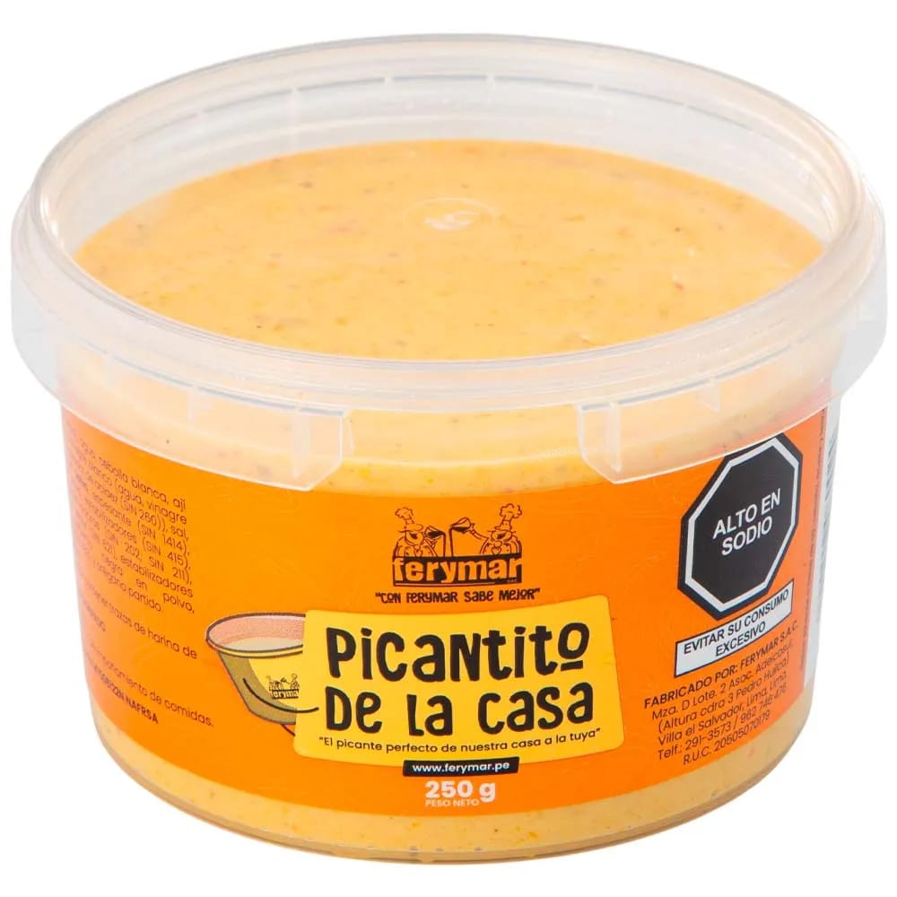 Picantito de la Casa FERYMAR Envase 250g