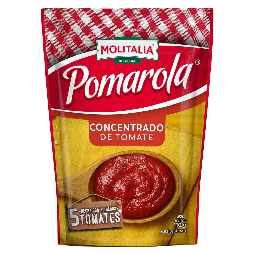 Concentrado de Tomate POMAROLA Doypack 110g