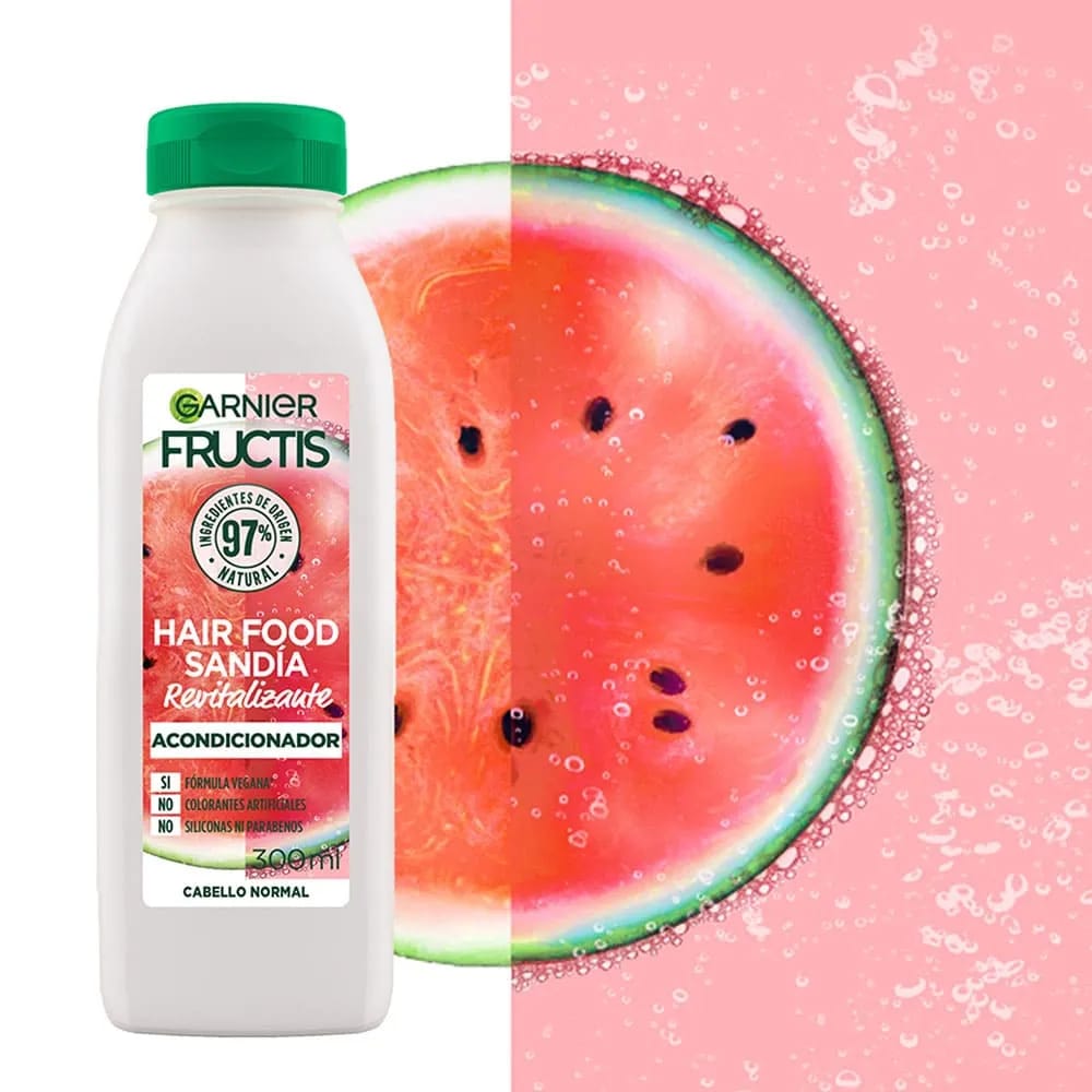 Acondicionador FRUCTIS Hair Food de Sandía Frasco 300ml