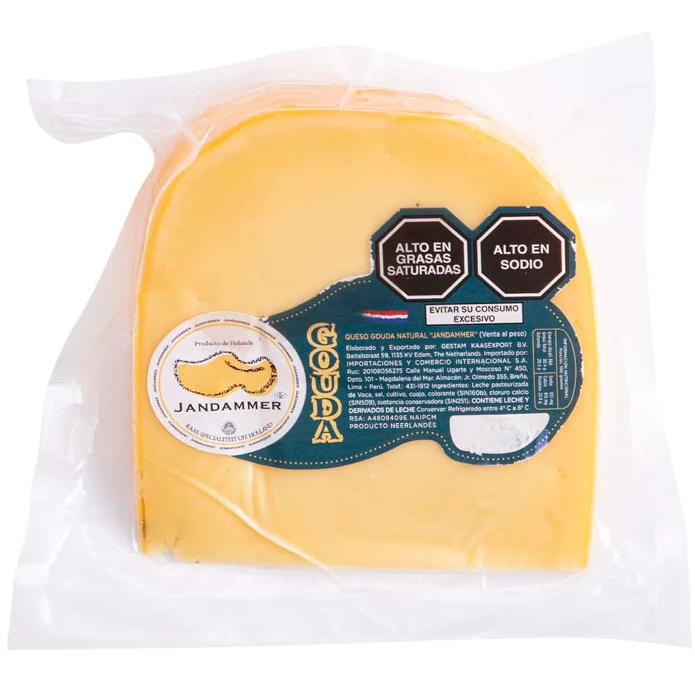 Queso Gouda Natural JANDAMMER x kg