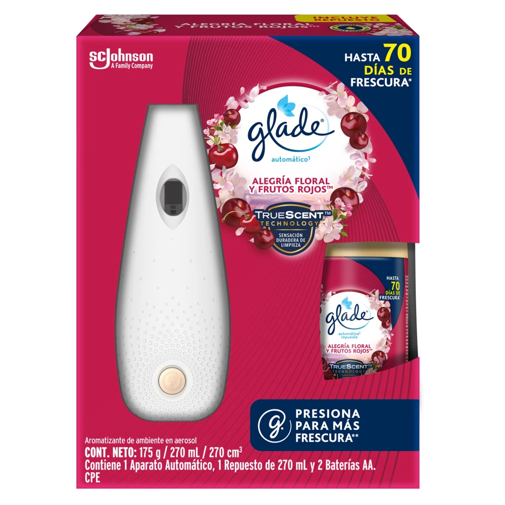 Repuesto Ambientador GLADE Frutos Rojos Lata 175g