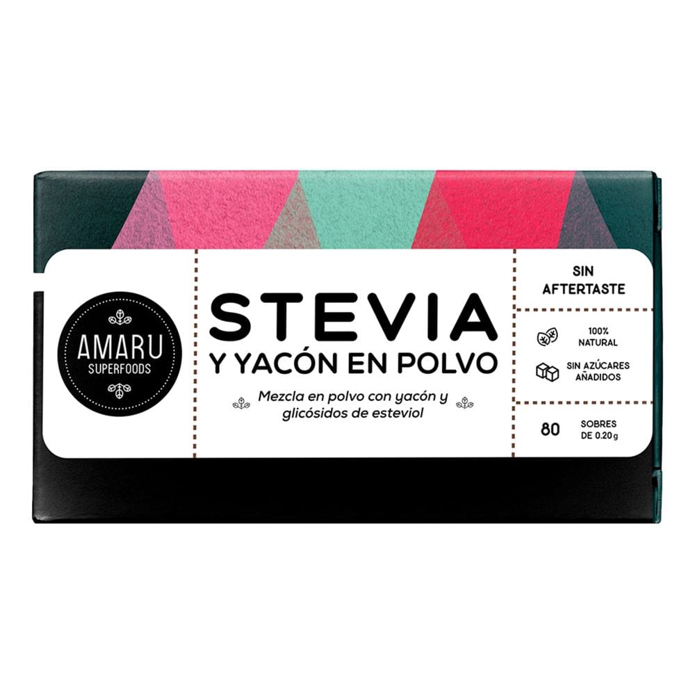 Stevia AMARU Caja 80un