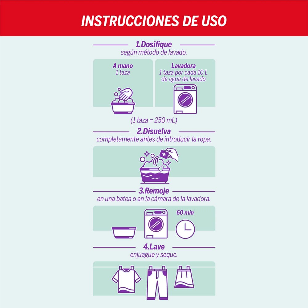 Detergente OPAL Antibacterial Bolsa 2.4kg