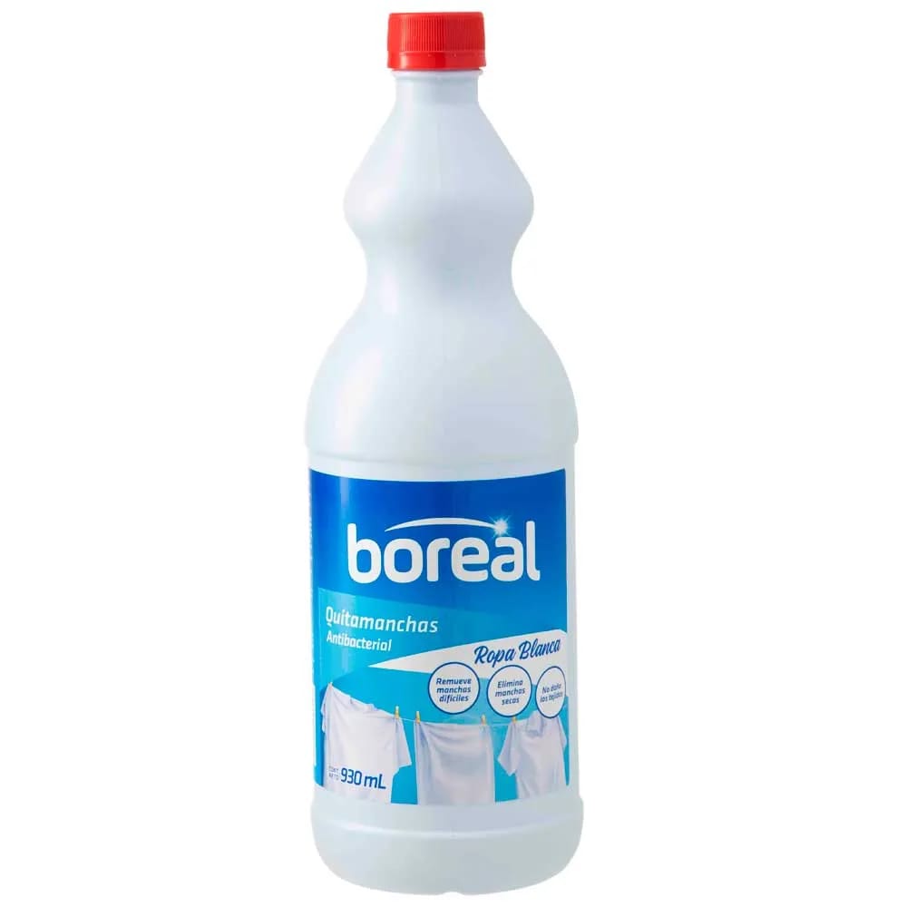 Quitamanchas Líquido BOREAL Ropa Blanca Botella 930ml