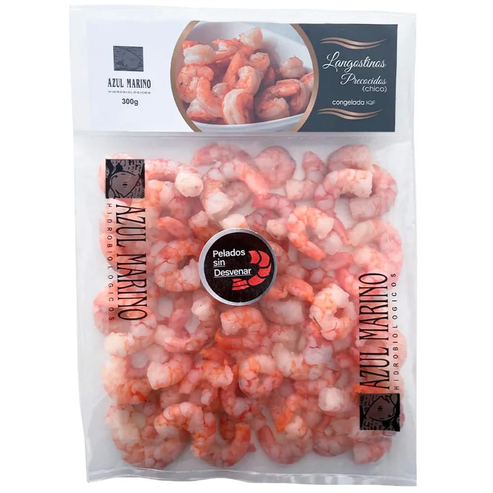 Langostinos Precocidos AZUL MARINO Bolsa 300g