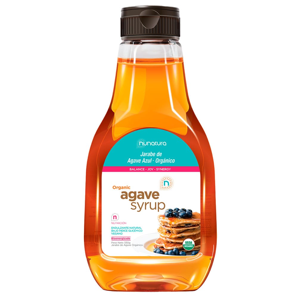 Jarabe de Agave Orgánico NUNATURA Frasco 330g