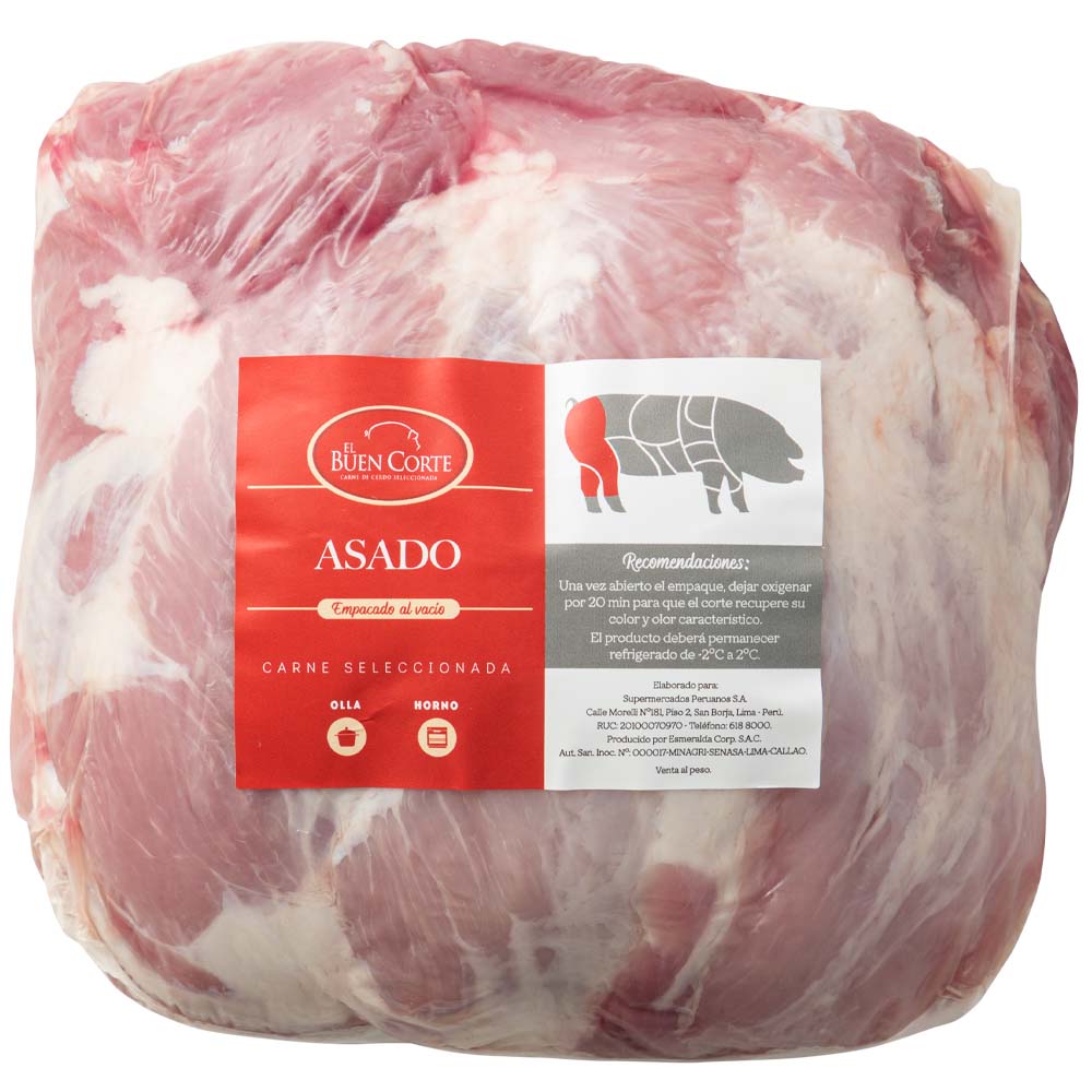Asado de Cerdo EL BUEN CORTE x kg