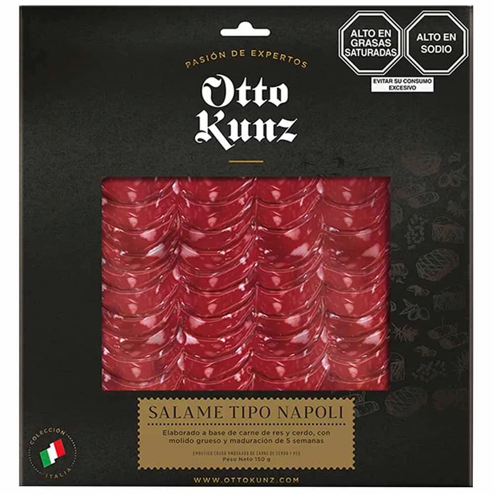 Salame Tipo Napoli OTTO KUNZ Napolitano Paquete 150g