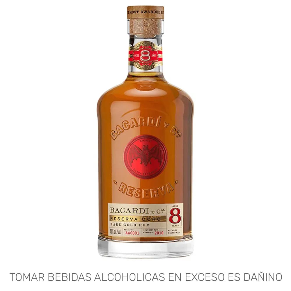 Ron BACARDÍ 8 Años Botella 750ml