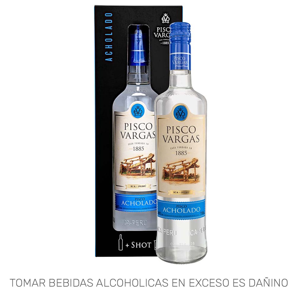 Pisco VARGAS Reserva Privada Acholado Botella 750ml