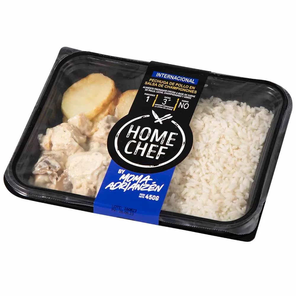 Pechuga de Pollo en Salsa de Champiñones HOME CHEF 450g