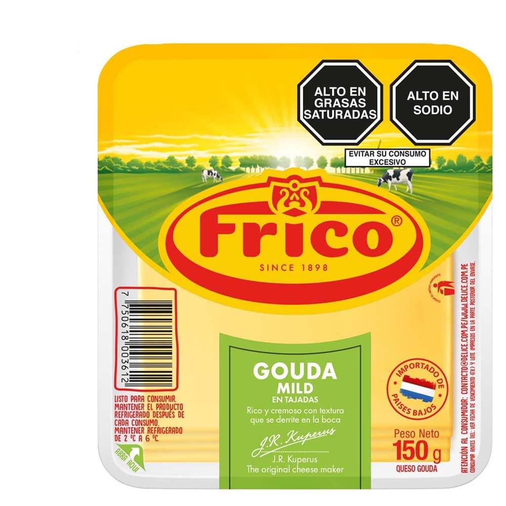 Queso Gouda FRICO Paquete 150g