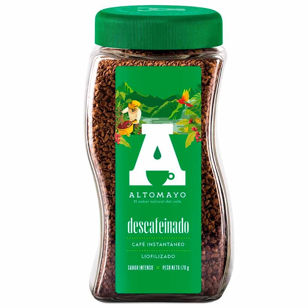 Café Instantáneo ALTOMAYO Descafeinado Frasco 170g