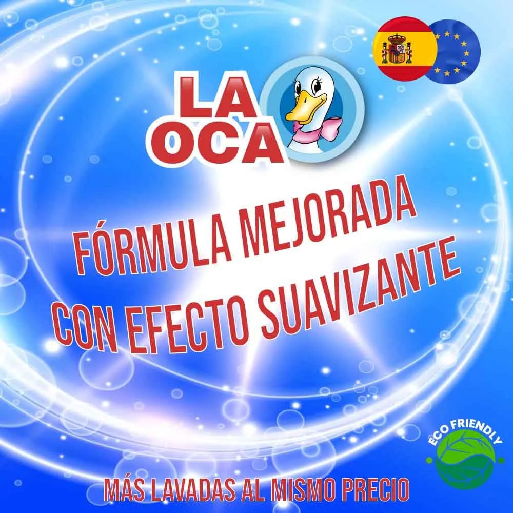 Detergente Líquido LA OCA Hipoalergénico Botella 2L