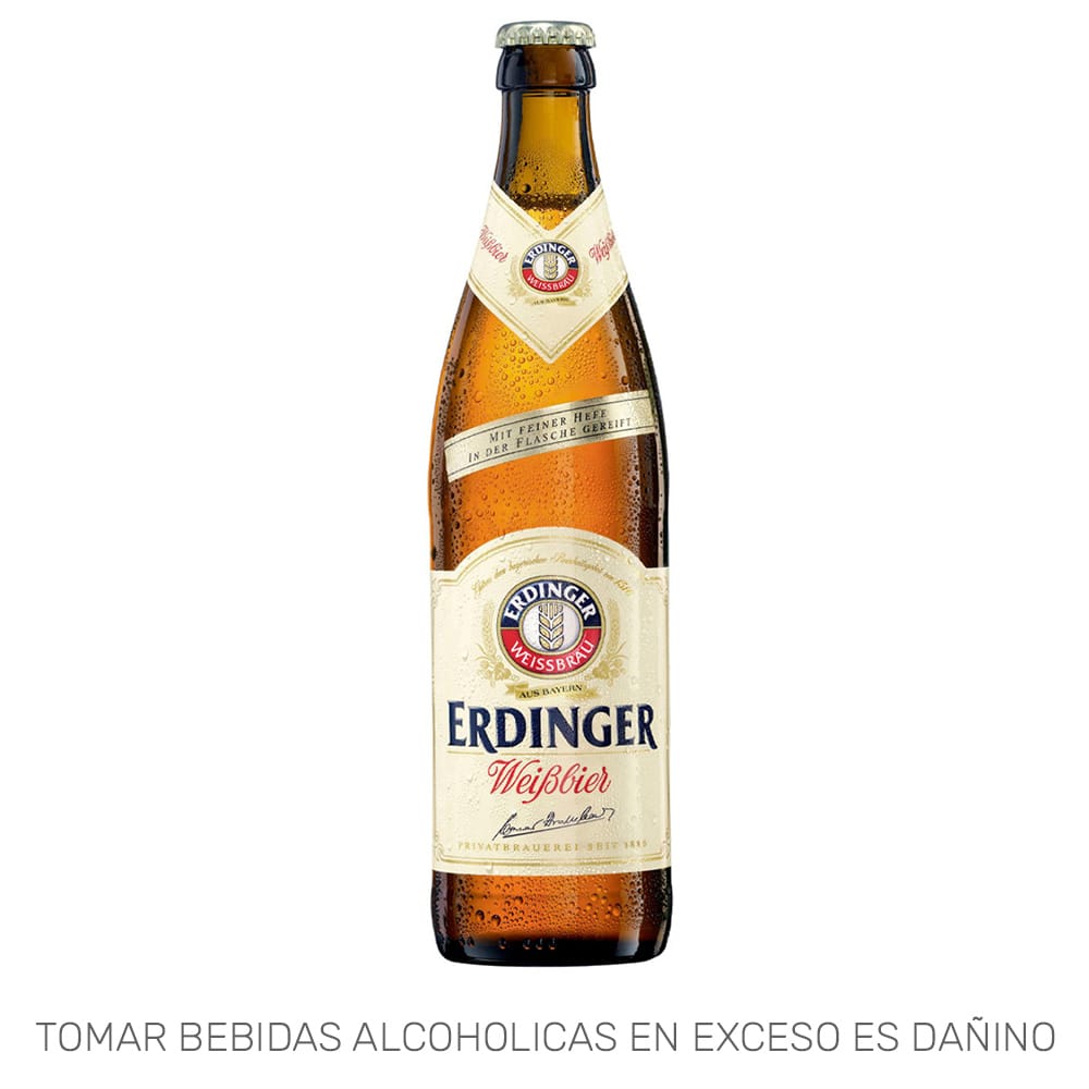 Cerveza ERDINGER Weissbier Botella 500ml