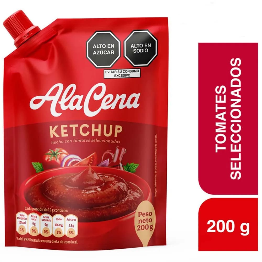 Ketchup ALACENA Doypack 200g