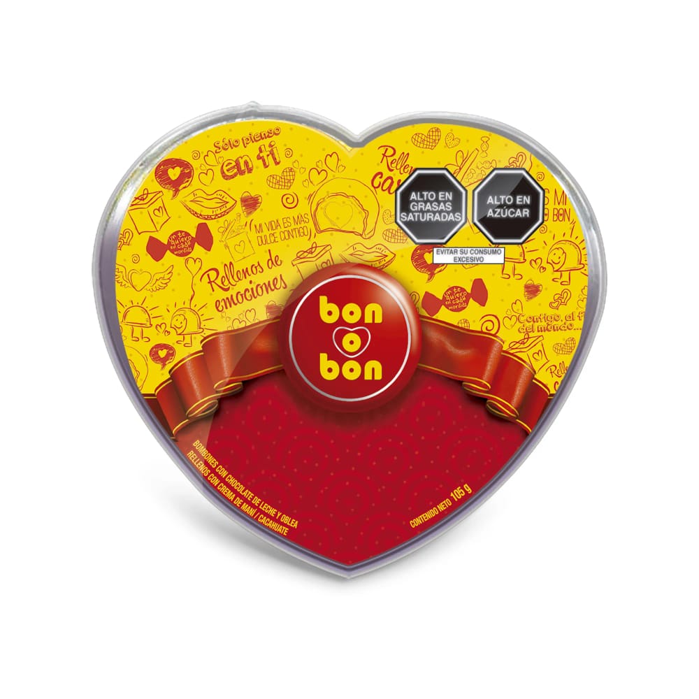 Bombones ARCOR Corazón Caja 105g