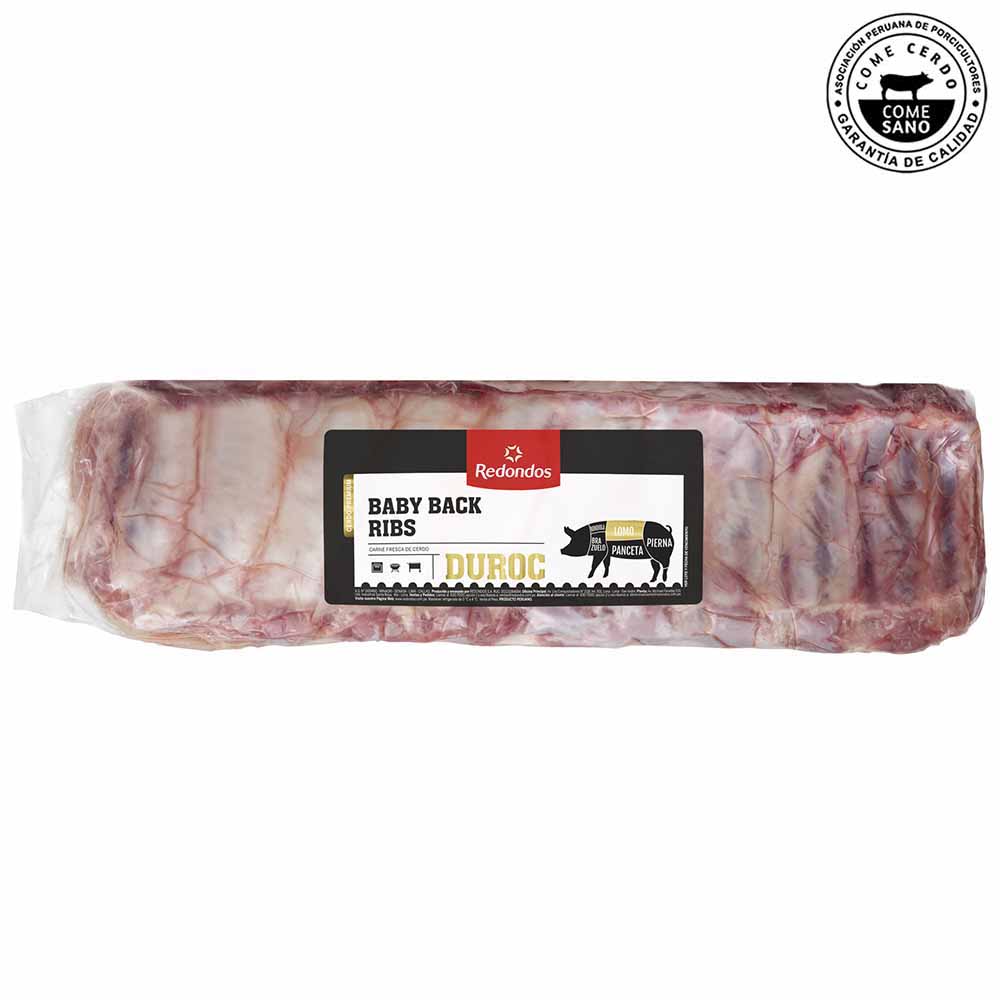 Baby Back Ribs Duroc REDONDOS x kg