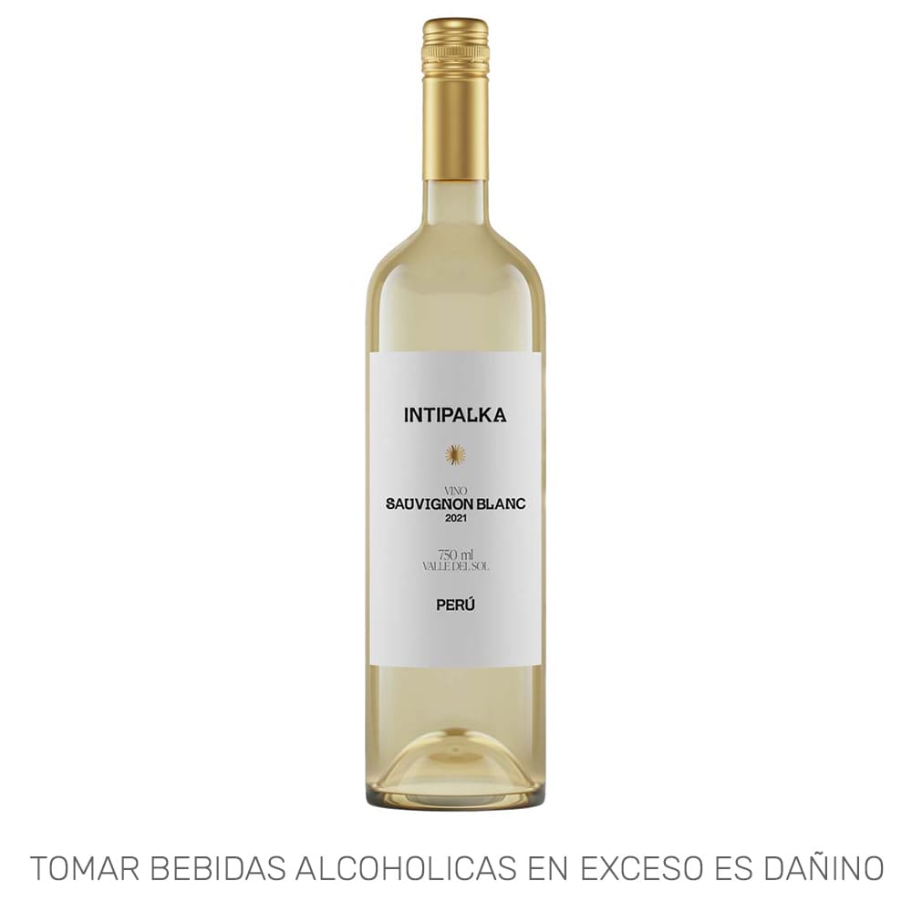 Vino INTIPALKA Sauvignon Blanc Botella 750ml