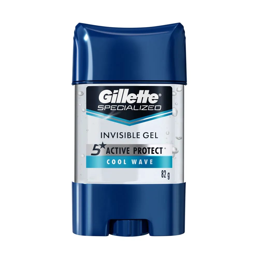 Gel Antitranspirante GILLETTE Specialized Cool Wave 82g