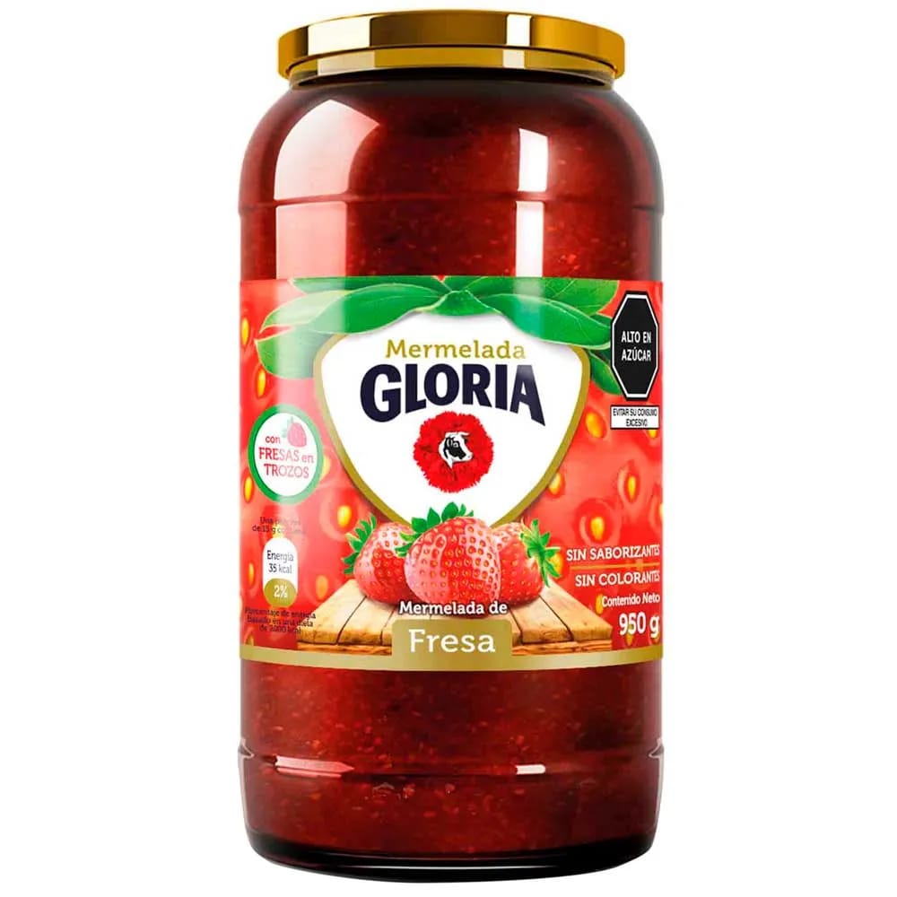 Mermelada GLORIA Fresa Frasco 950g