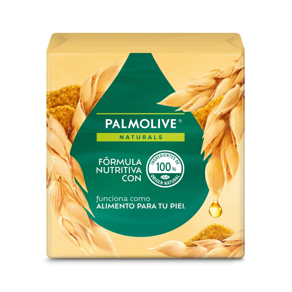 Jabón en Barra PALMOLIVE Avena y Azucar 3x120g