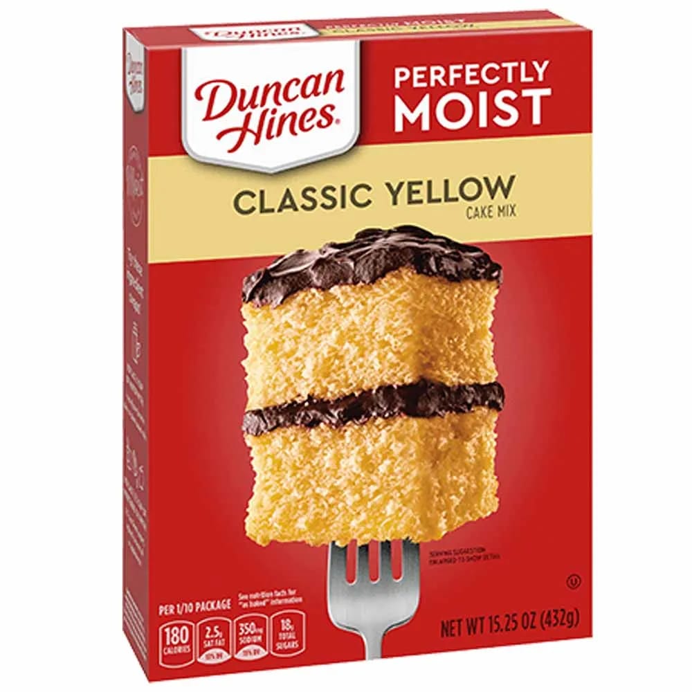Mezcla para Preparar Torta DUNCAN Hines Cake Mix Classic Yell Caja 432g