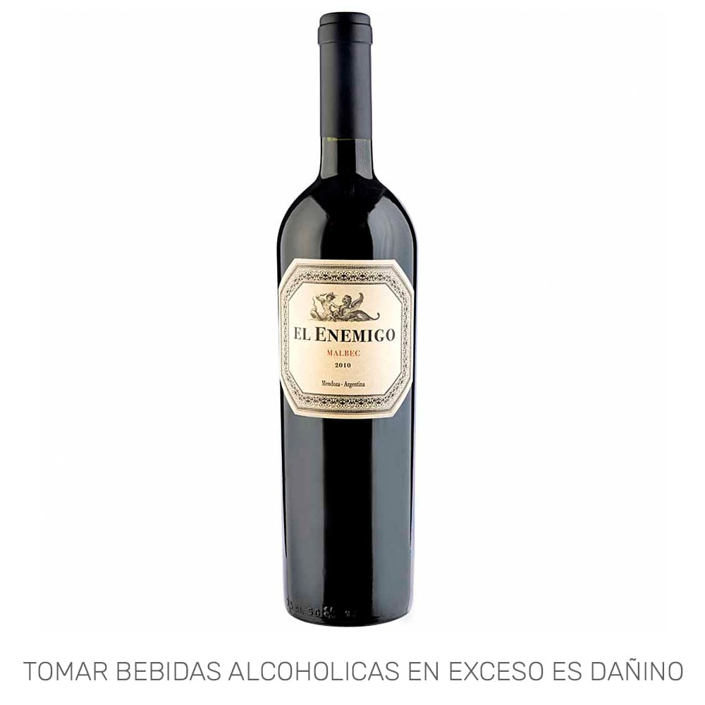Vino Tinto EL ENEMIGO Malbec Botella 750ml