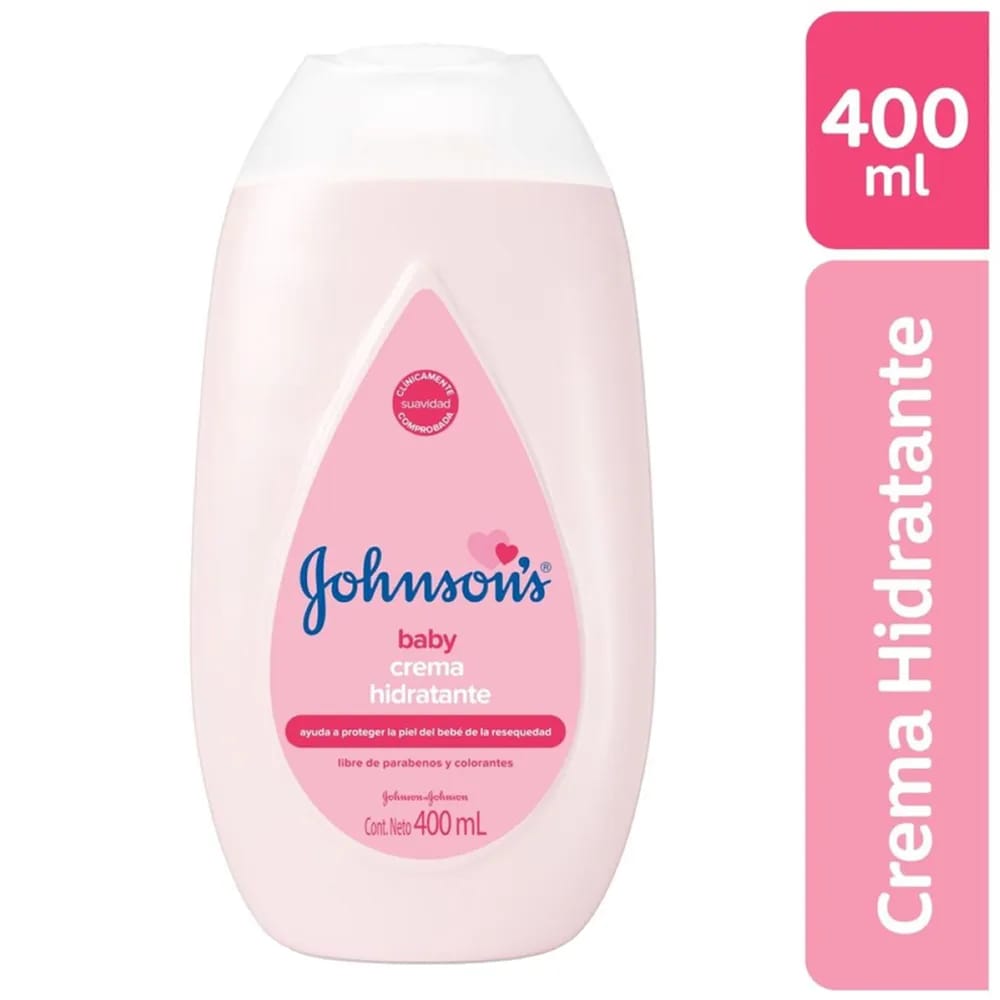 Crema Corporal para Bebé JOHNSON'S BABY Líquida Frasco 400ml