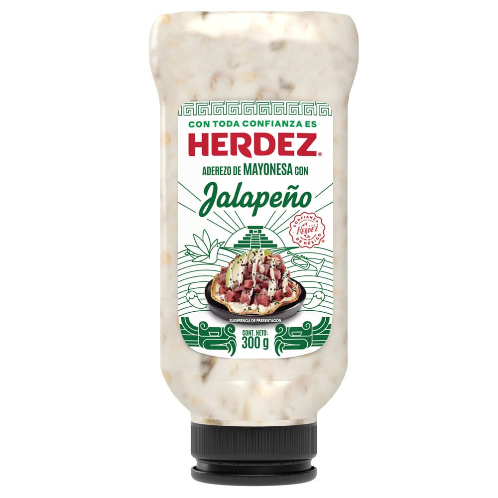 Mayonesa con Jalapeño HERDEZ Frasco 300g