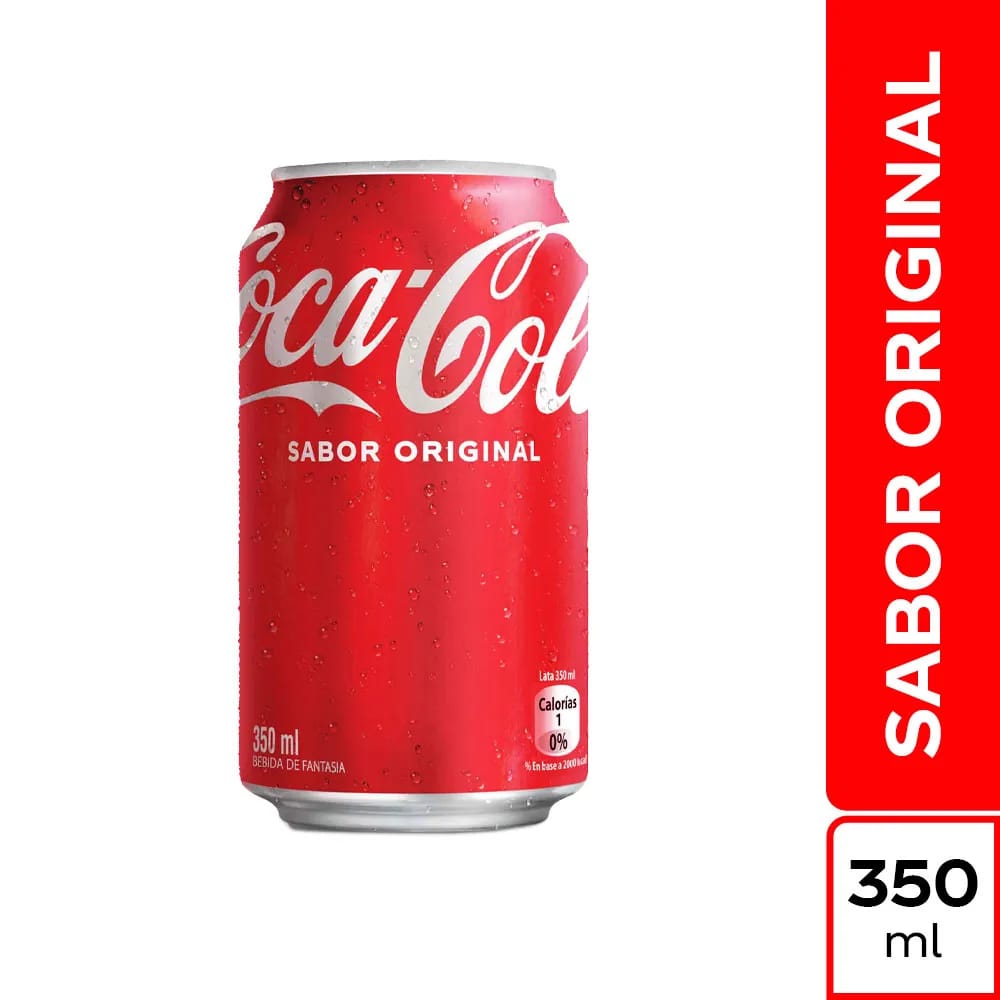 Gaseosa COCA COLA Sabor Original Lata 350ml