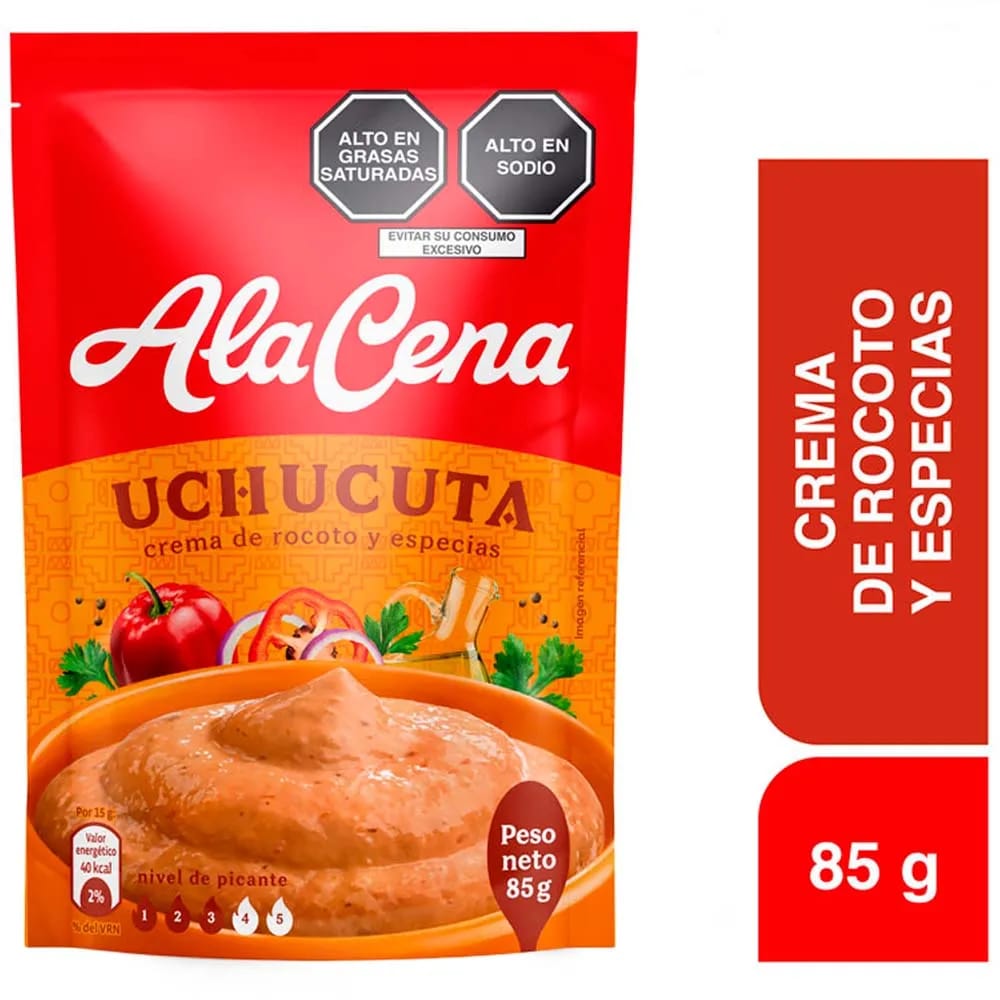 Crema de Rocoto ALACENA Uchucuta Doypack 85g