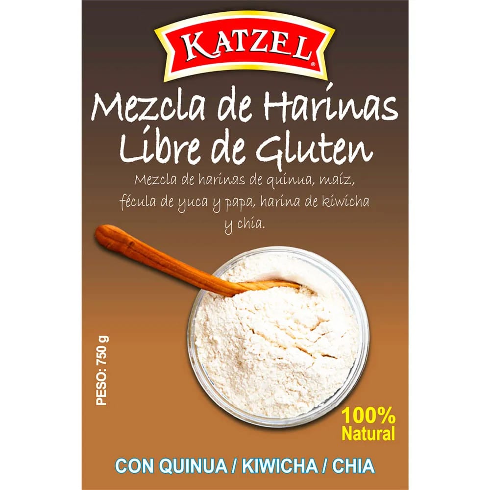 Harina KATZEL sin Gluten Bolsa 750g