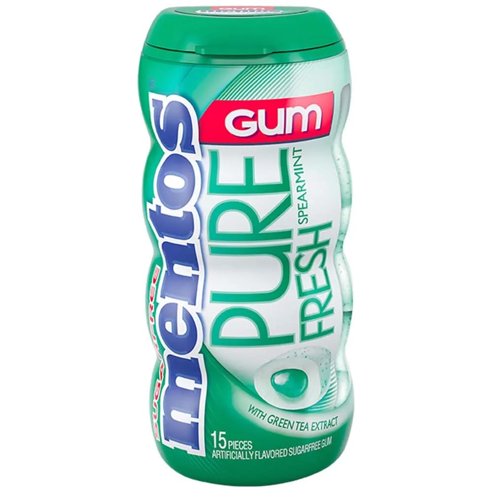 Goma de Mascar MENTOS Hierbabuena Pote 30g