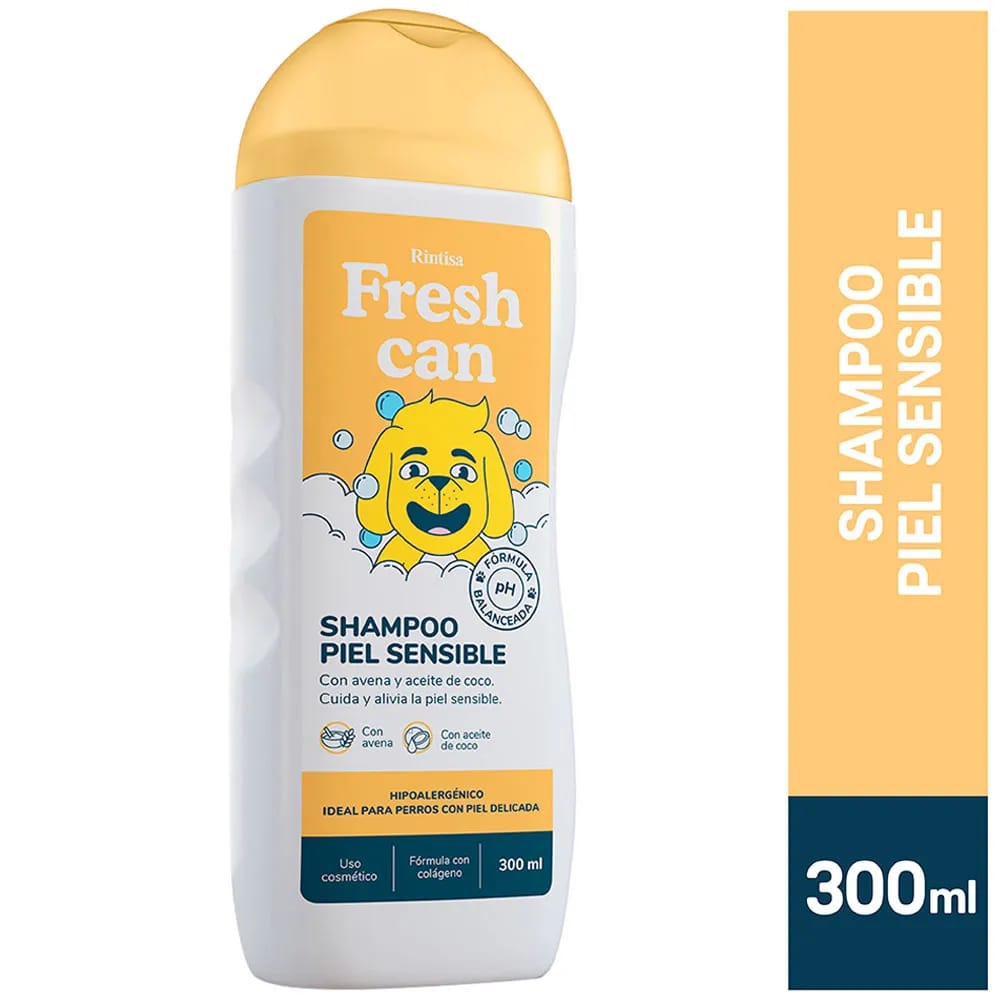 Shampoo para Perro FRESH CAN Piel Sensible Frasco 300ml
