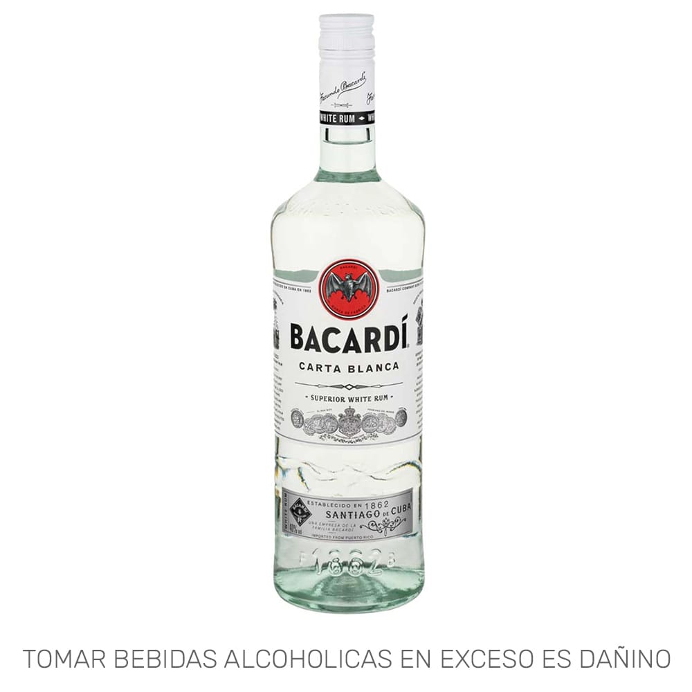 Ron BACARDÍ Carta Blanca Botella 980ml