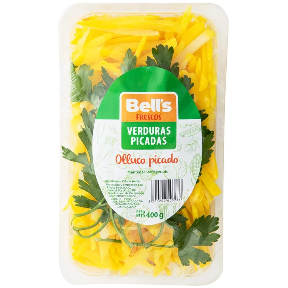 Olluco Picado BELL'S Bandeja 400g