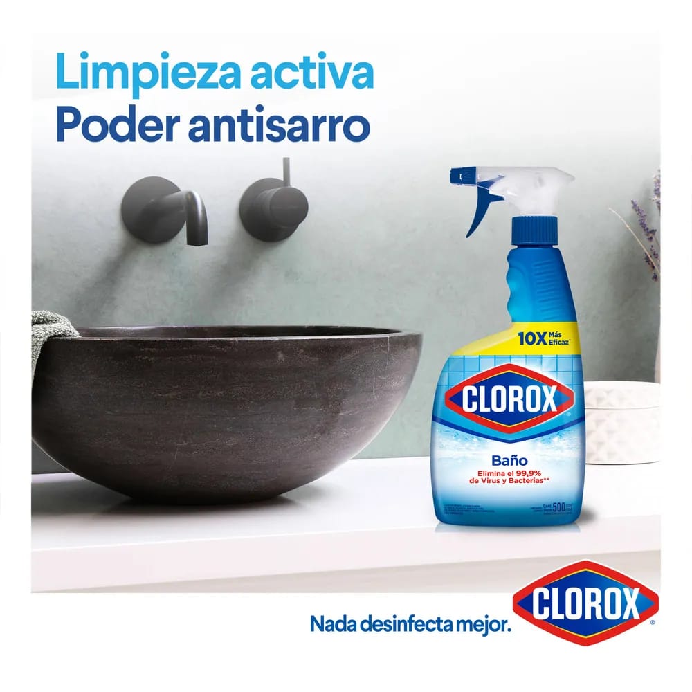 Desinfectante CLOROX Baño Doypack 450ml