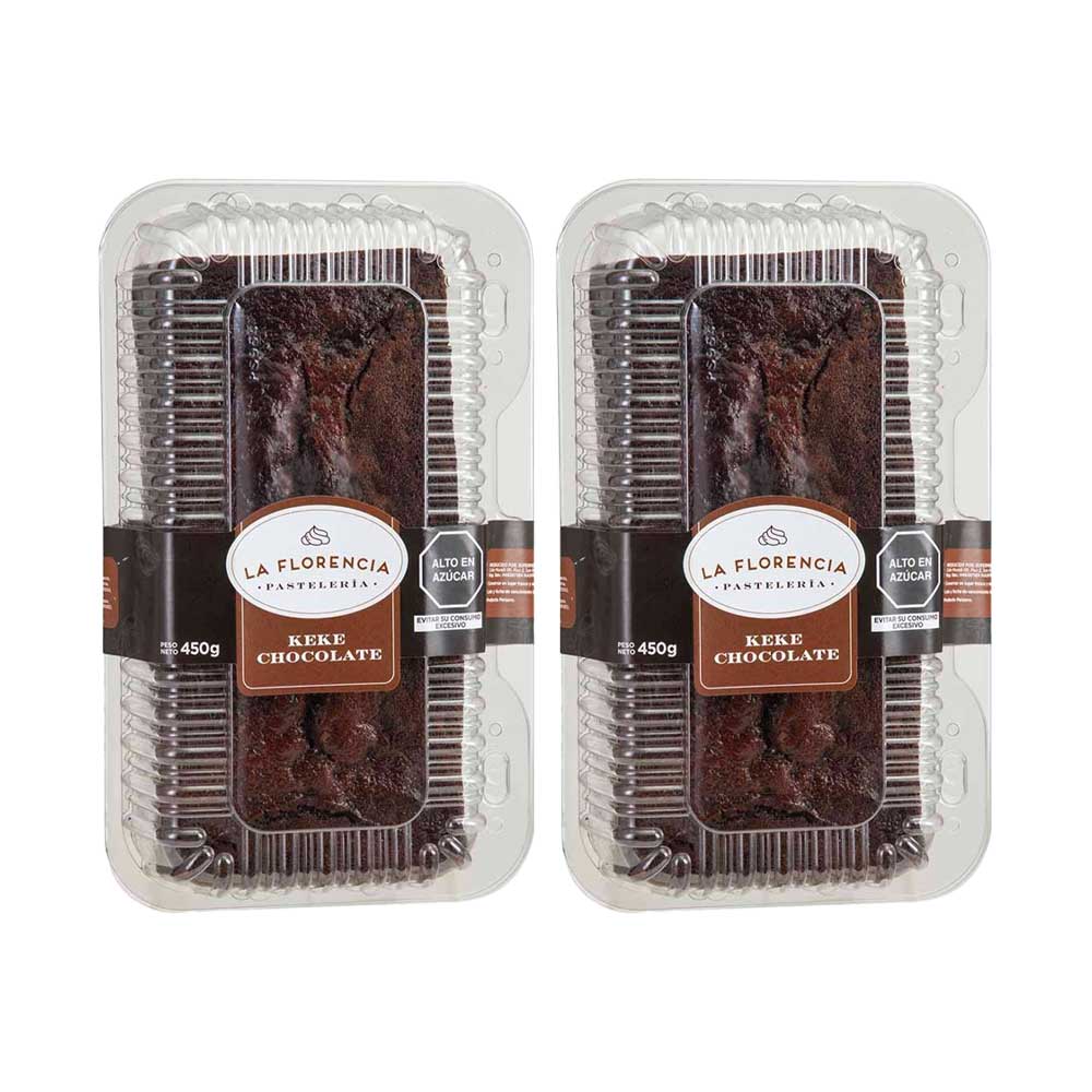 Pack Keke de Chocolate LA FLORENCIA 1un x 2un