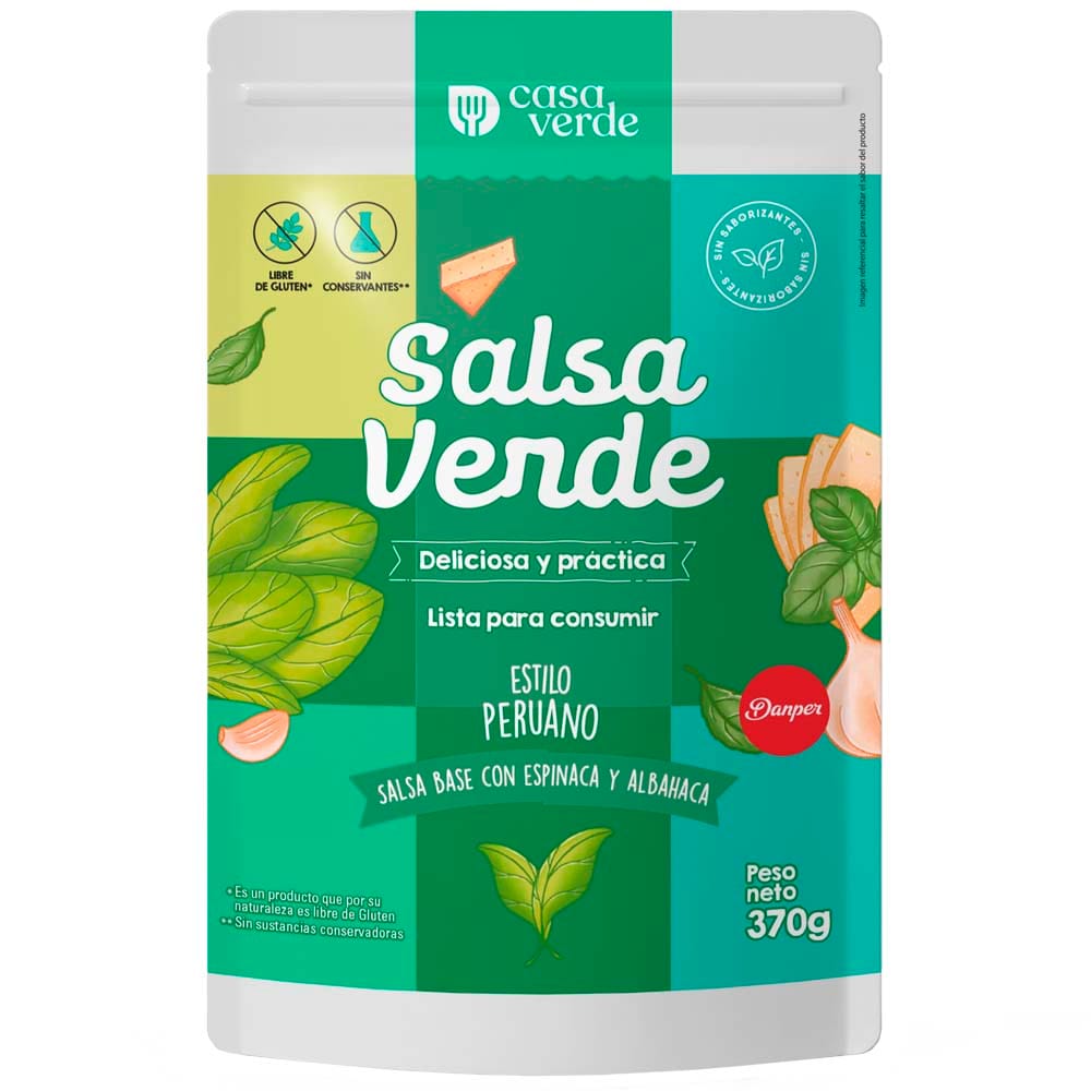 Salsa Verde CASA VERDE Doypack 370g