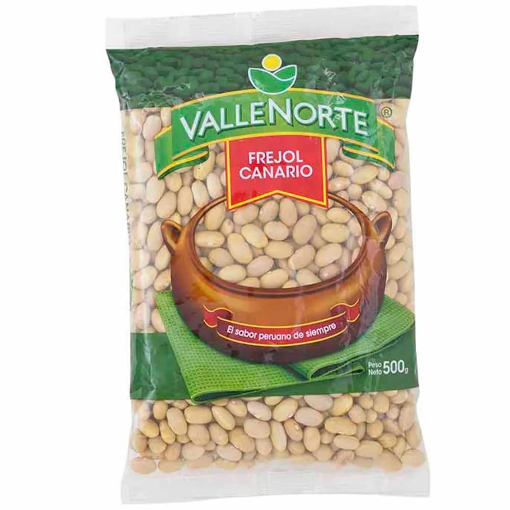 Frejol Canario VALLENORTE Bolsa 500g