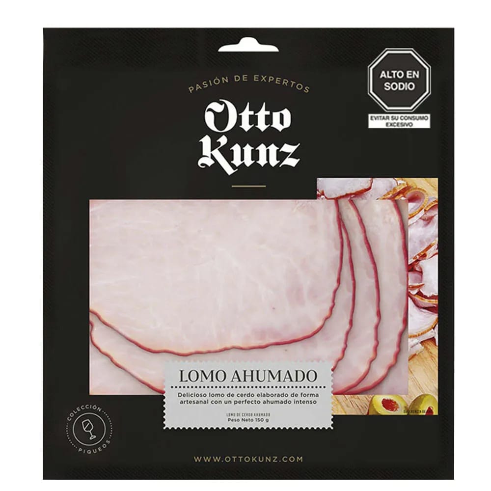 Lomo Ahumado OTTO KUNZ Paquete 150g