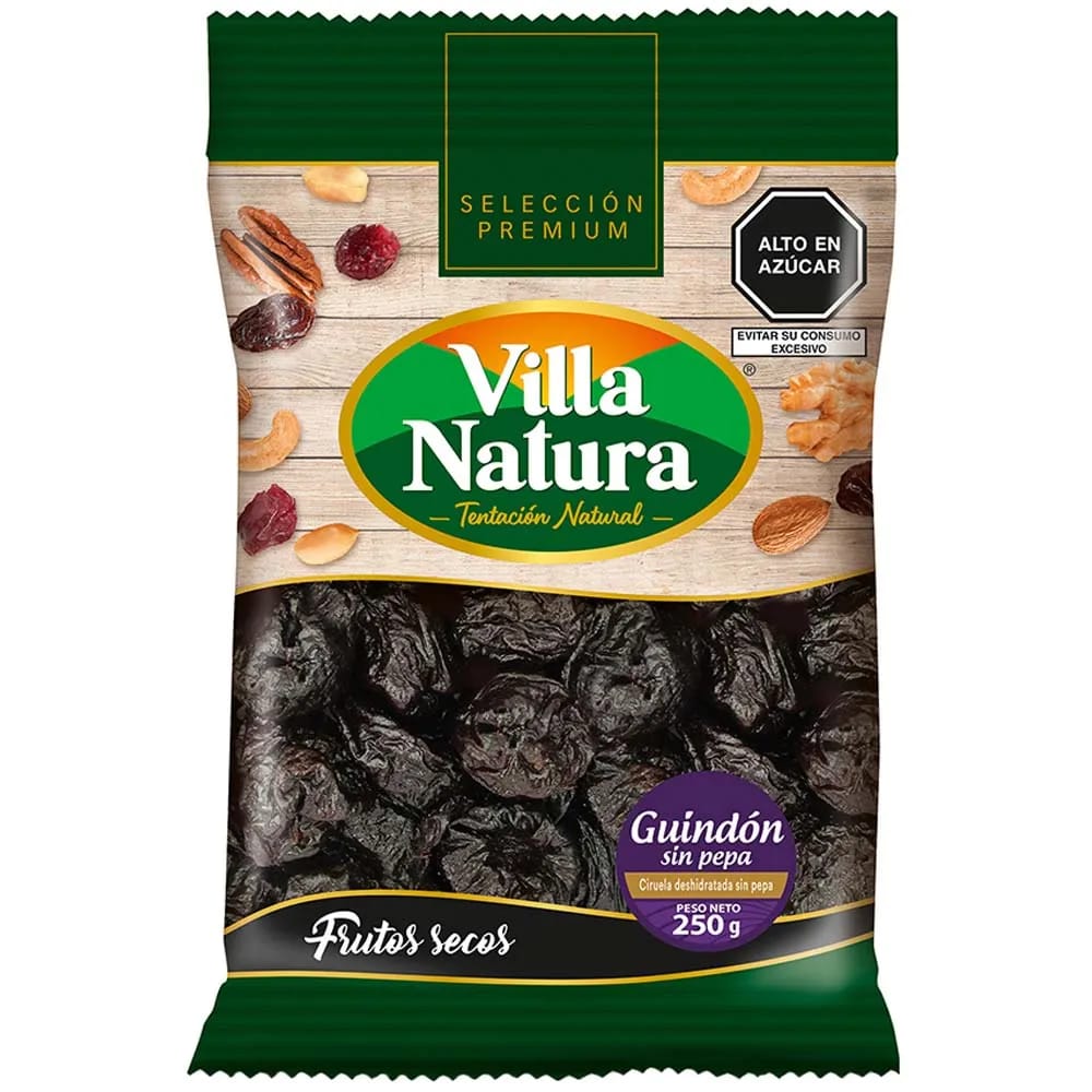 Guindones sin Pepa VILLA NATURA Bolsa 150g